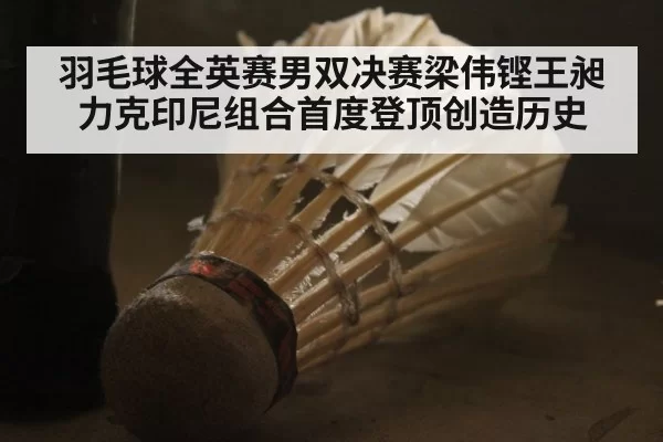 羽毛球全英赛男双决赛梁伟铿王昶力克印尼组合首度登顶创造历史